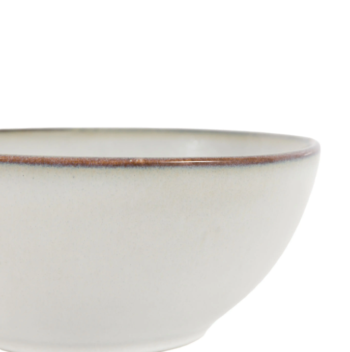 Reactive Glaze Bowl – Pale Grey (Pack of 4)