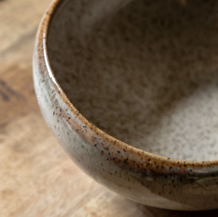 Speckle Glaze Bowl – Oatmeal (Pack of 4)