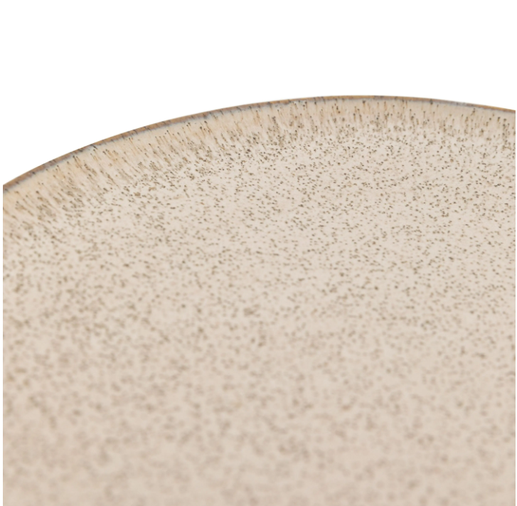 Speckle Glaze Dinner Plate – Oatmeal (Pack of 4)