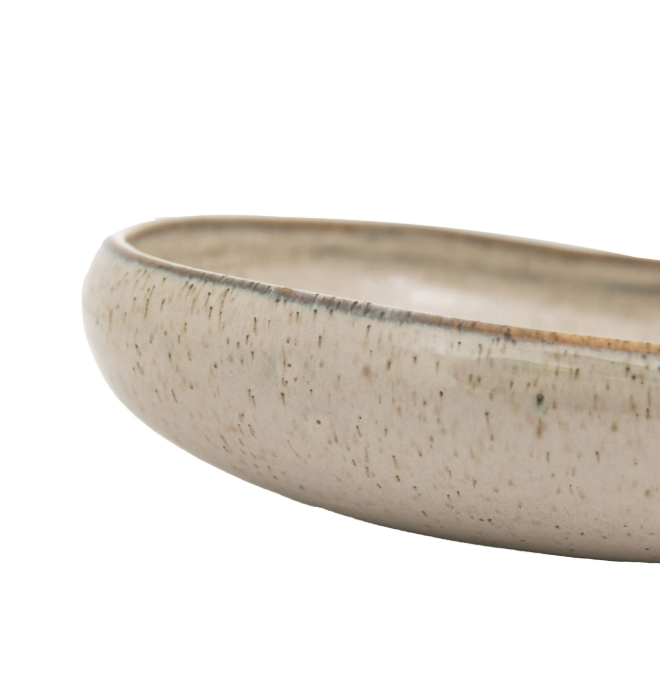 Speckle Glaze Pasta Bowl – Oatmeal (Pack of 4)