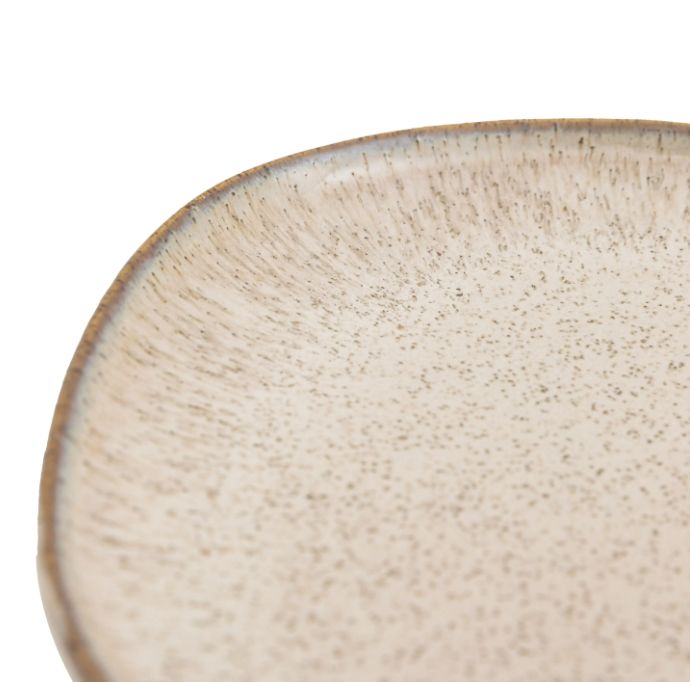 Speckle Glaze Side Plate – Oatmeal (Pack of 4)