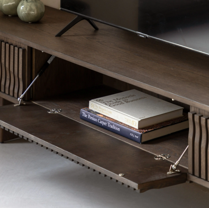 Onda Media Unit – Walnut Finish