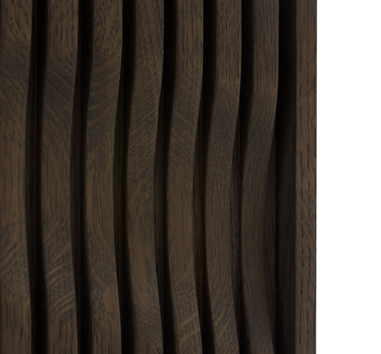 Onda 4 Door Sideboard – Italian Inspired Walnut Finish
