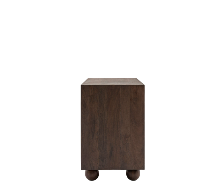 Arc Sideboard – Retro-Inspired Mango Wood Design
