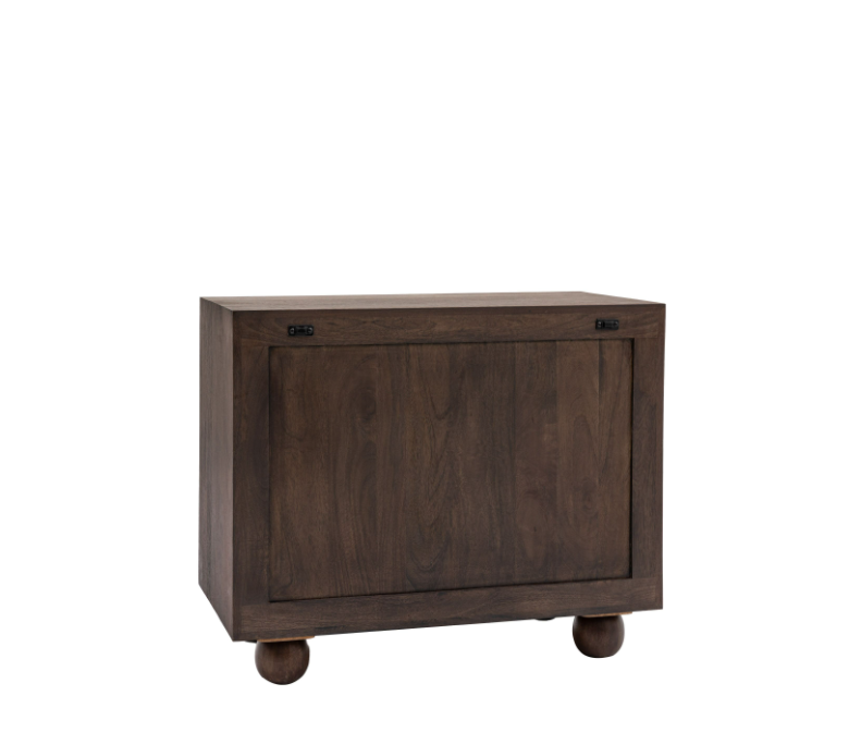 Arc Sideboard – Retro-Inspired Mango Wood Design