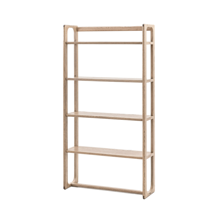Craft Open Display – Tall Smoked Oak Finish