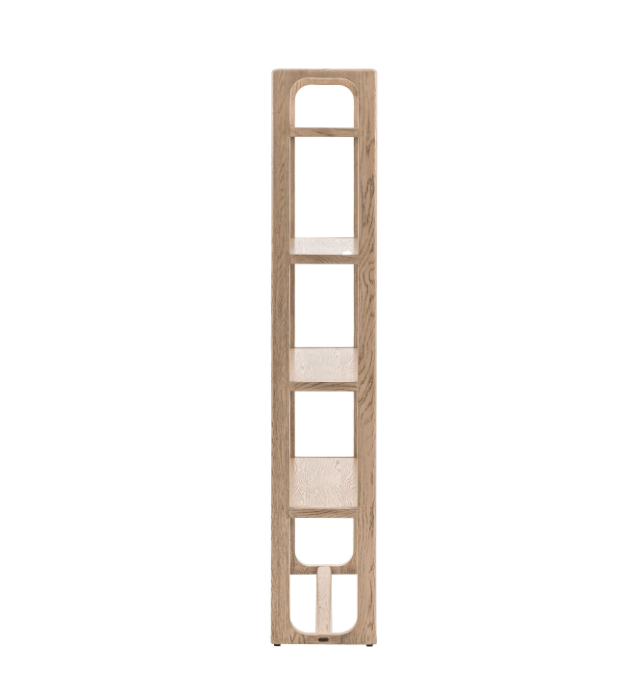 Craft Open Display – Tall Smoked Oak Finish