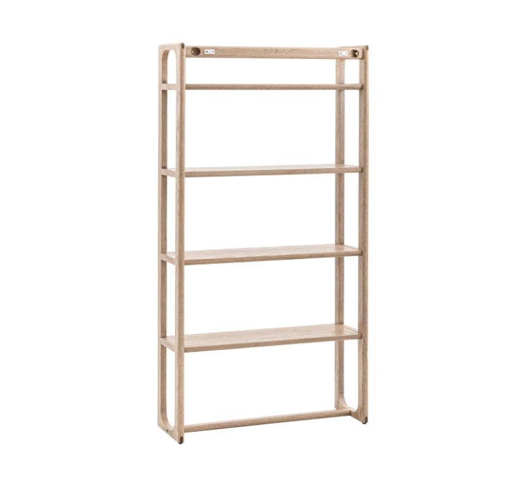 Craft Open Display – Tall Smoked Oak Finish