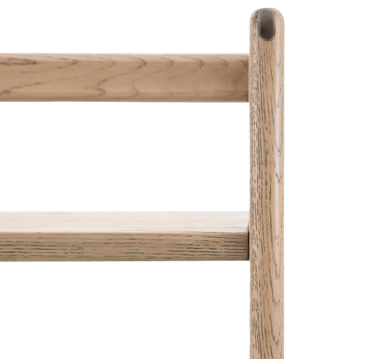 Craft Open Display – Tall Smoked Oak Finish