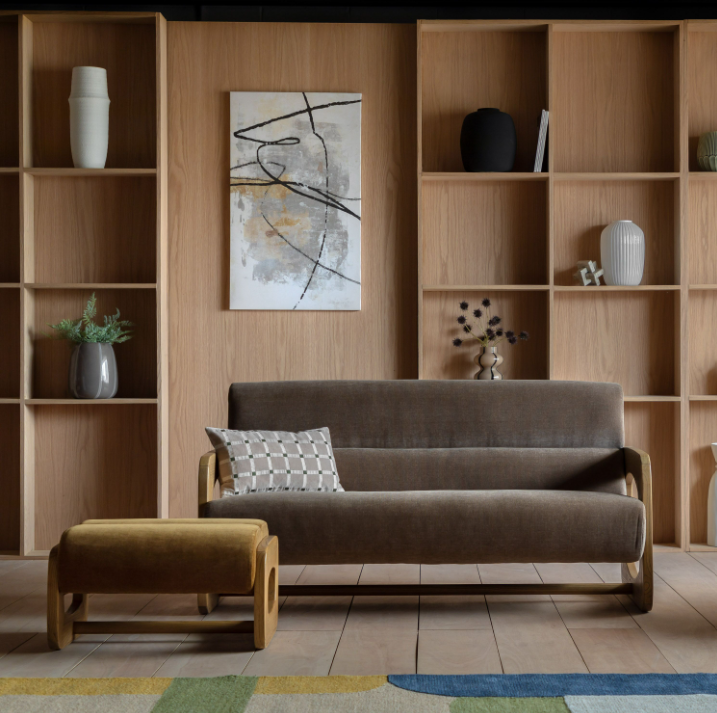 Marco Footstool – Verona Golden