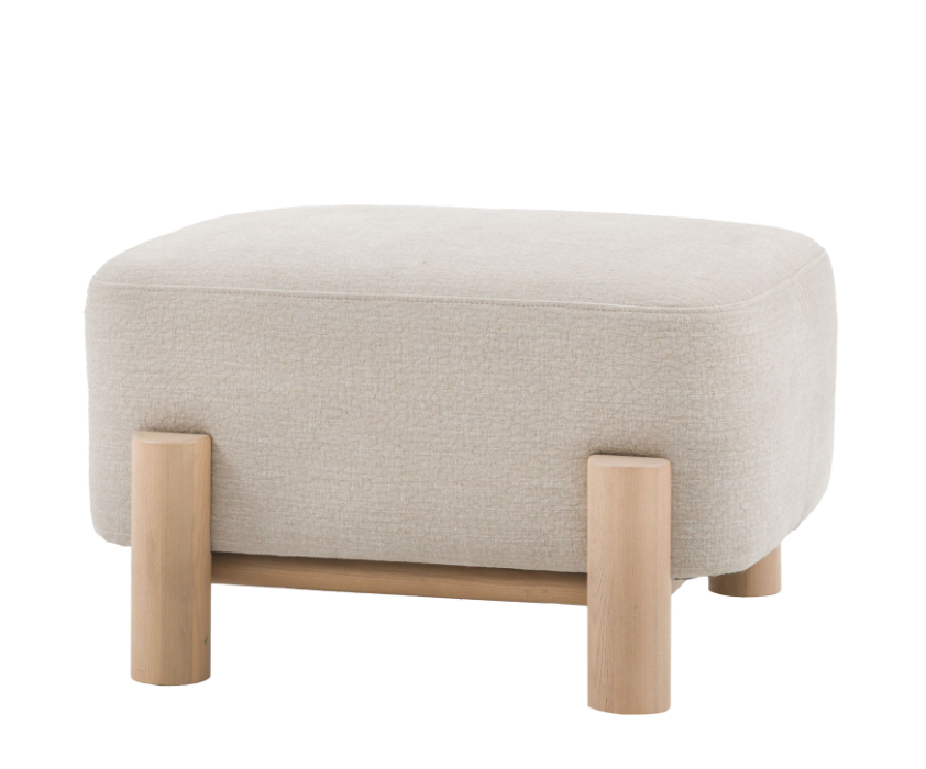 Husby Footstool – Willow Dusty