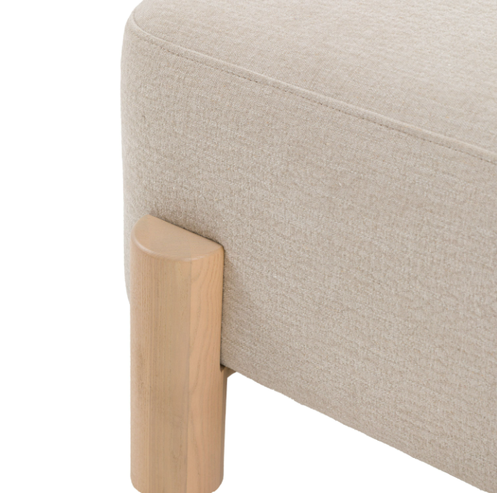 Husby Footstool – Willow Dusty