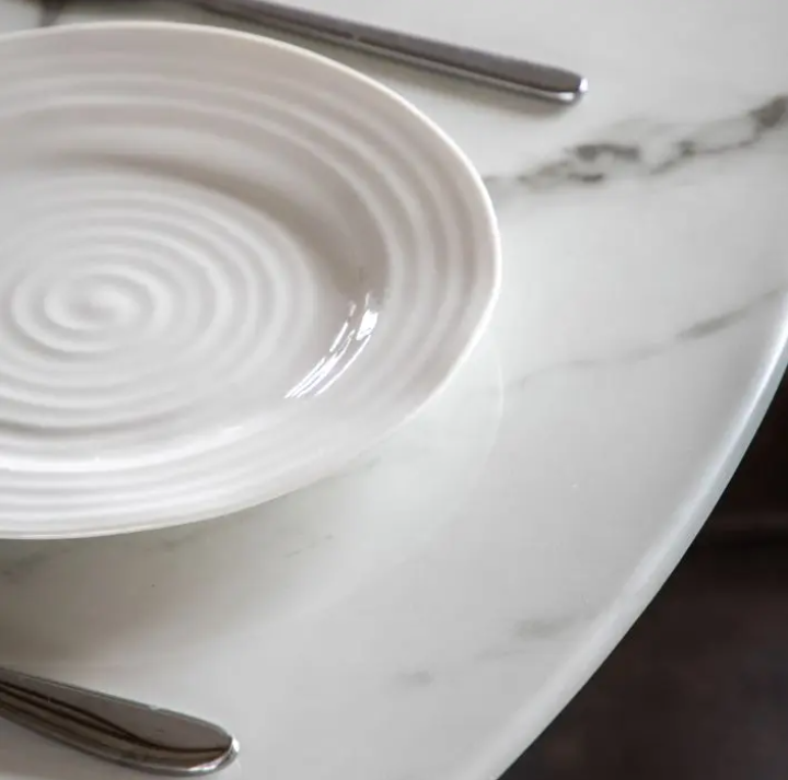 Fielding Dining Table White Effect