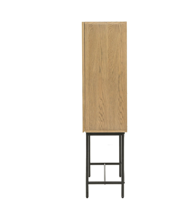 Panelled 2 Door Cocktail Cabinet