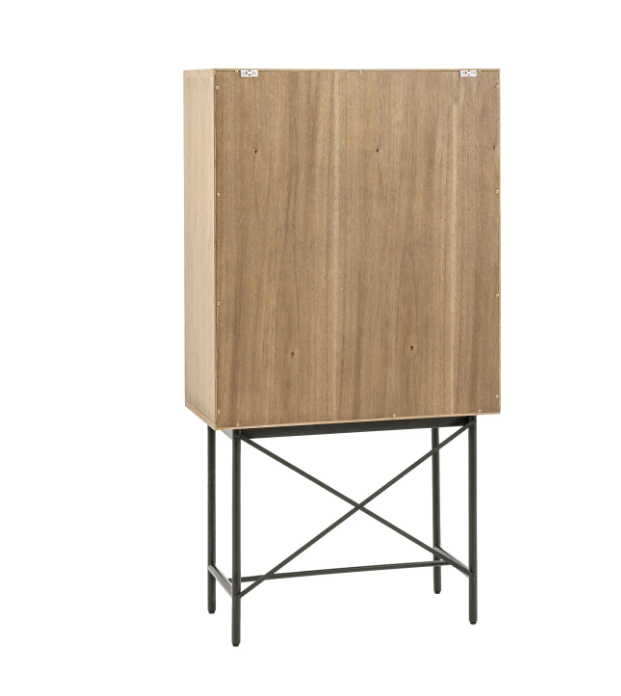 Panelled 2 Door Cocktail Cabinet