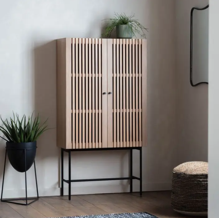 Okayama 2 Door Cocktail Cabinet