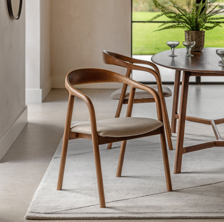 Madrid Upholstered Dining Chair (Pack of 2)