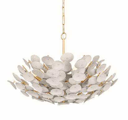 Aimi Chandelier – Vintage Gold Leaf