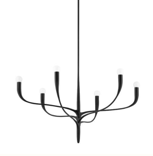 Labra Chandelier (Aged Iron)