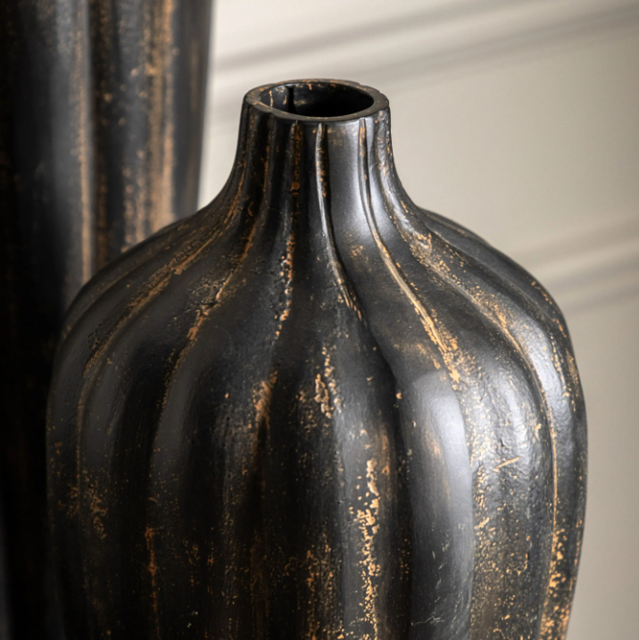 Alda Vase Black Set of 2