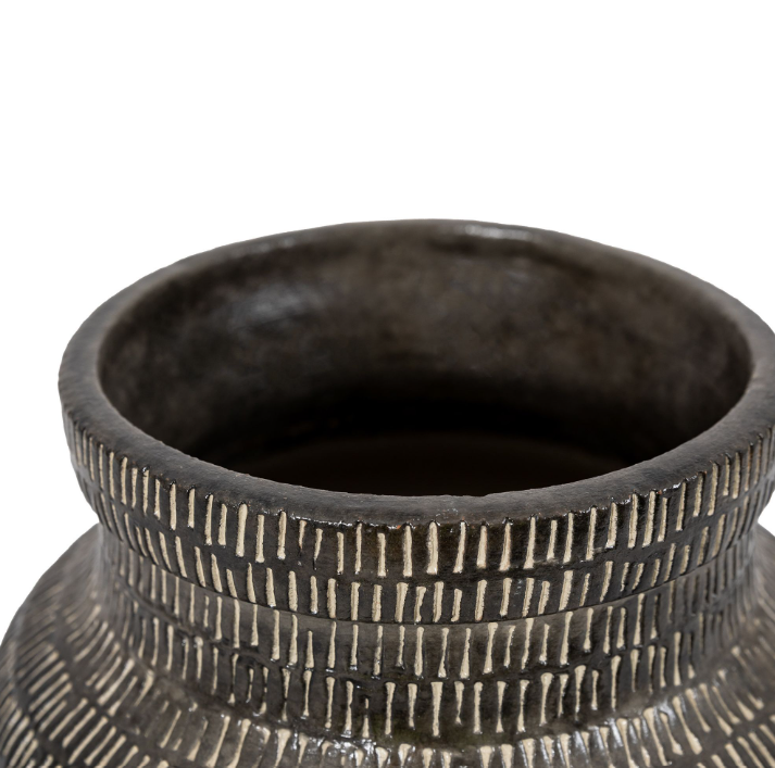 Sgraffito Vase – Wide