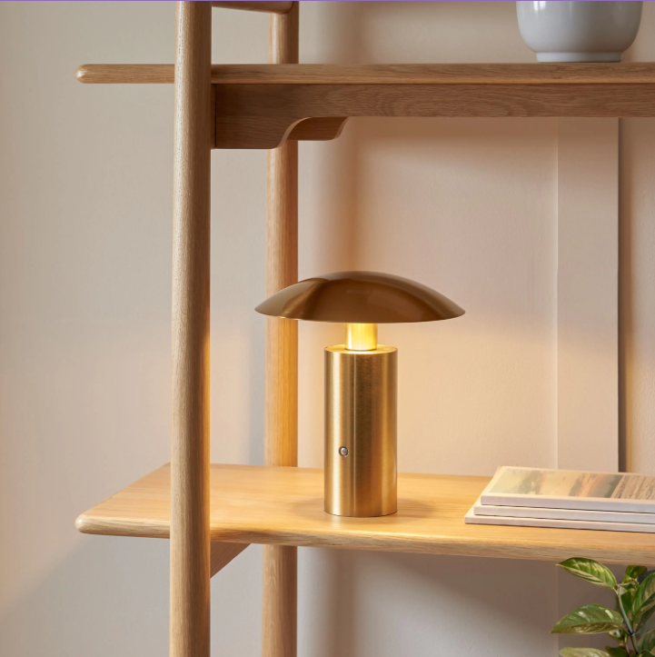 Sunset Rechargeable Table Lamp – Brushed Gold