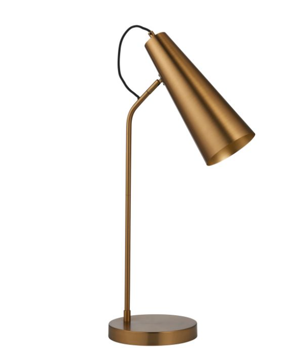 Karna Table Lamp – Antique Brass