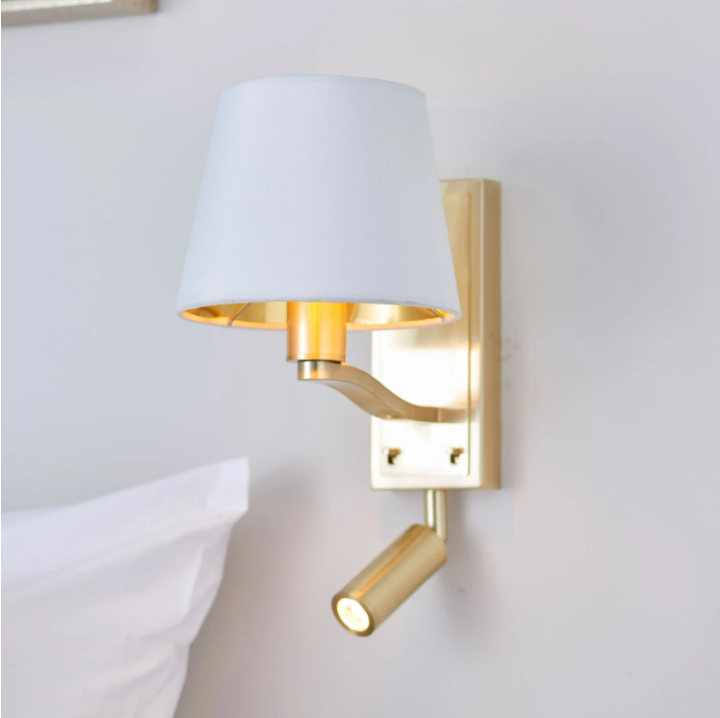 Harvey Wall Light – Brushed Gold (Large)