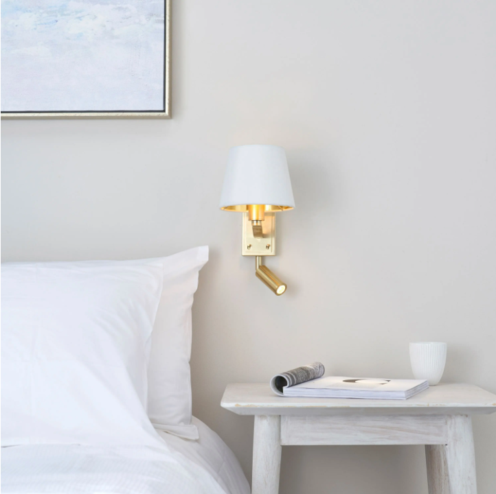 Harvey Wall Light – Brushed Gold (Large)