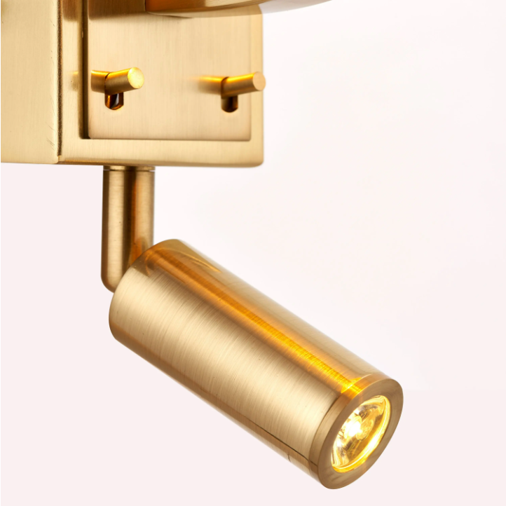 Harvey Wall Light – Brushed Gold (Large)