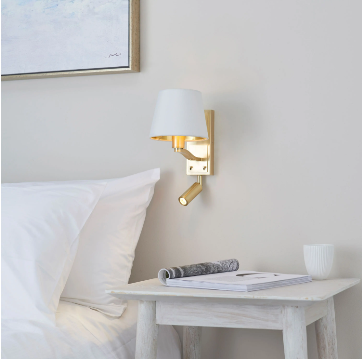 Harvey Wall Light – Brushed Gold (Large)