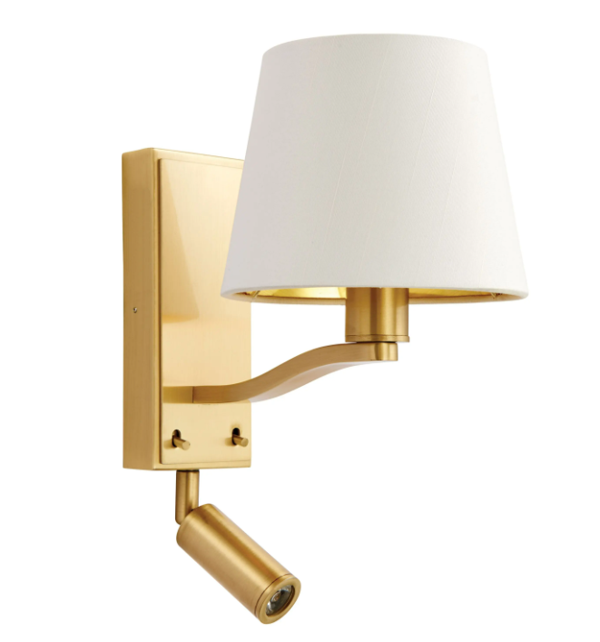 Harvey Wall Light – Brushed Gold (Large)