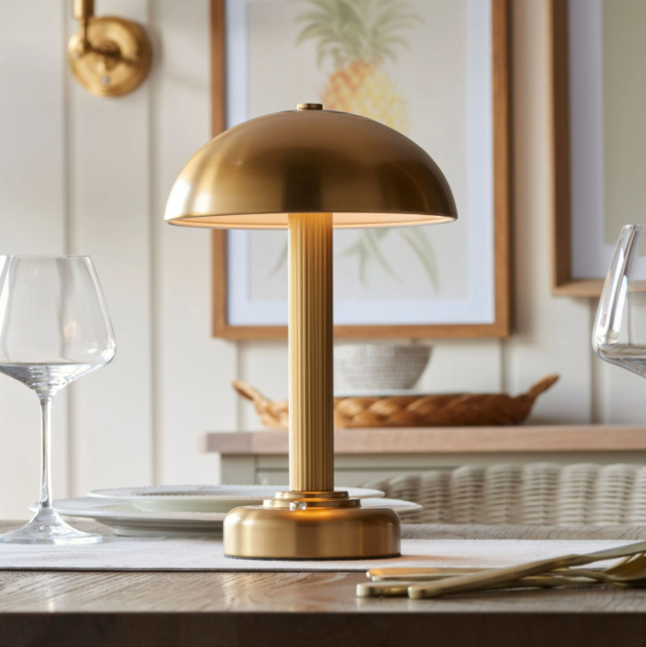 Bridport Rechargeable Table Lamp – Warm Brass