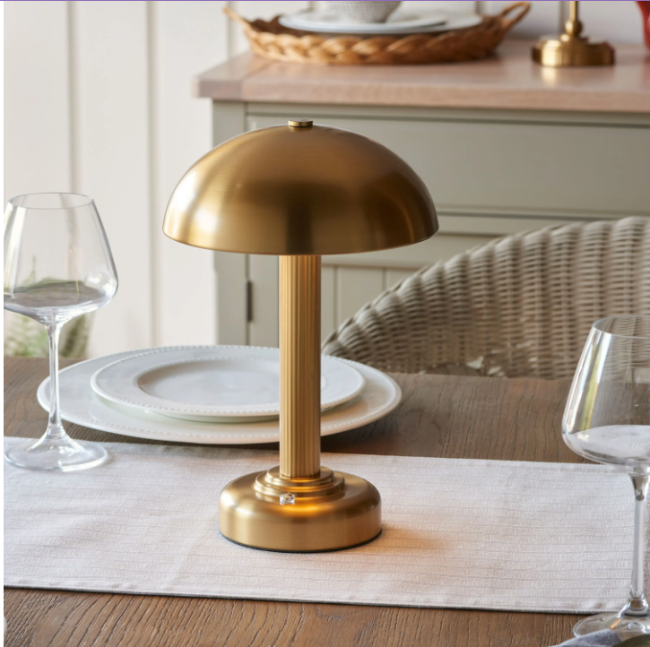 Bridport Rechargeable Table Lamp – Warm Brass