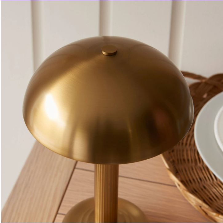 Bridport Rechargeable Table Lamp – Warm Brass