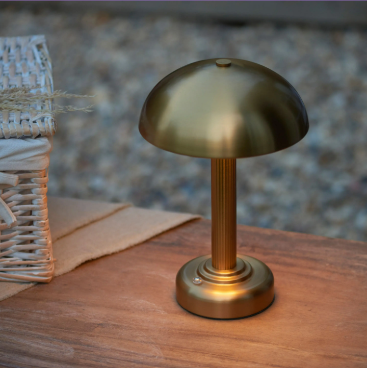 Bridport Rechargeable Table Lamp – Warm Brass