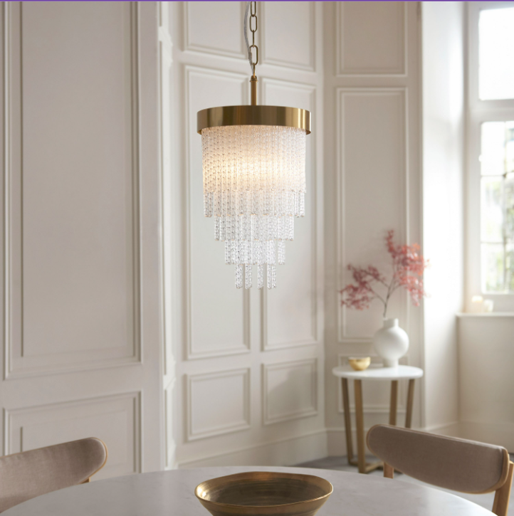 Anistoria Pendant Light – Aged Brass