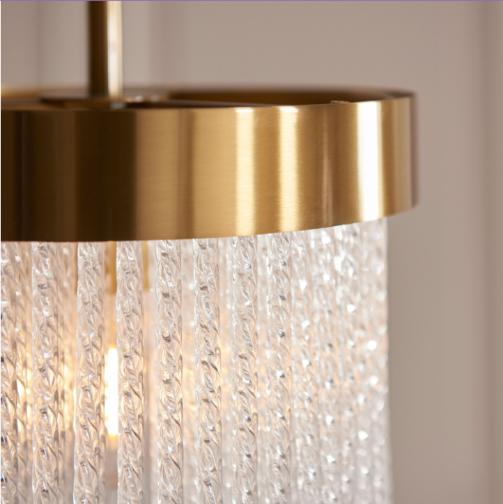 Anistoria Pendant Light – Aged Brass