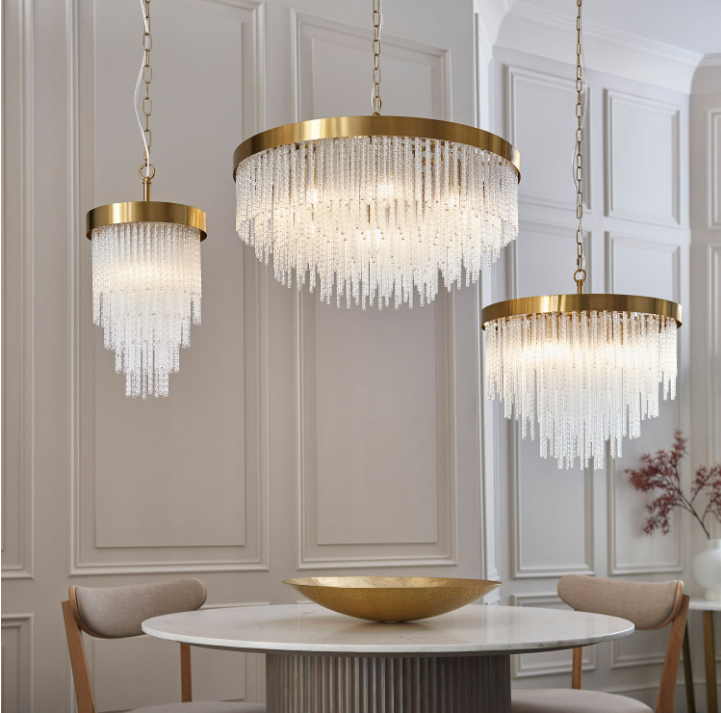 Anistoria Pendant Light – Aged Brass