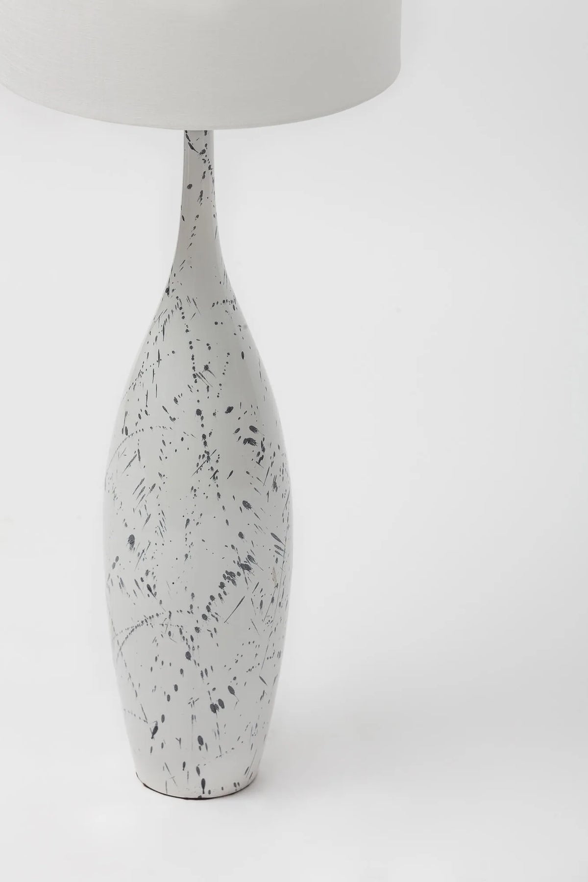 Splash Ceramic Lamp Grey