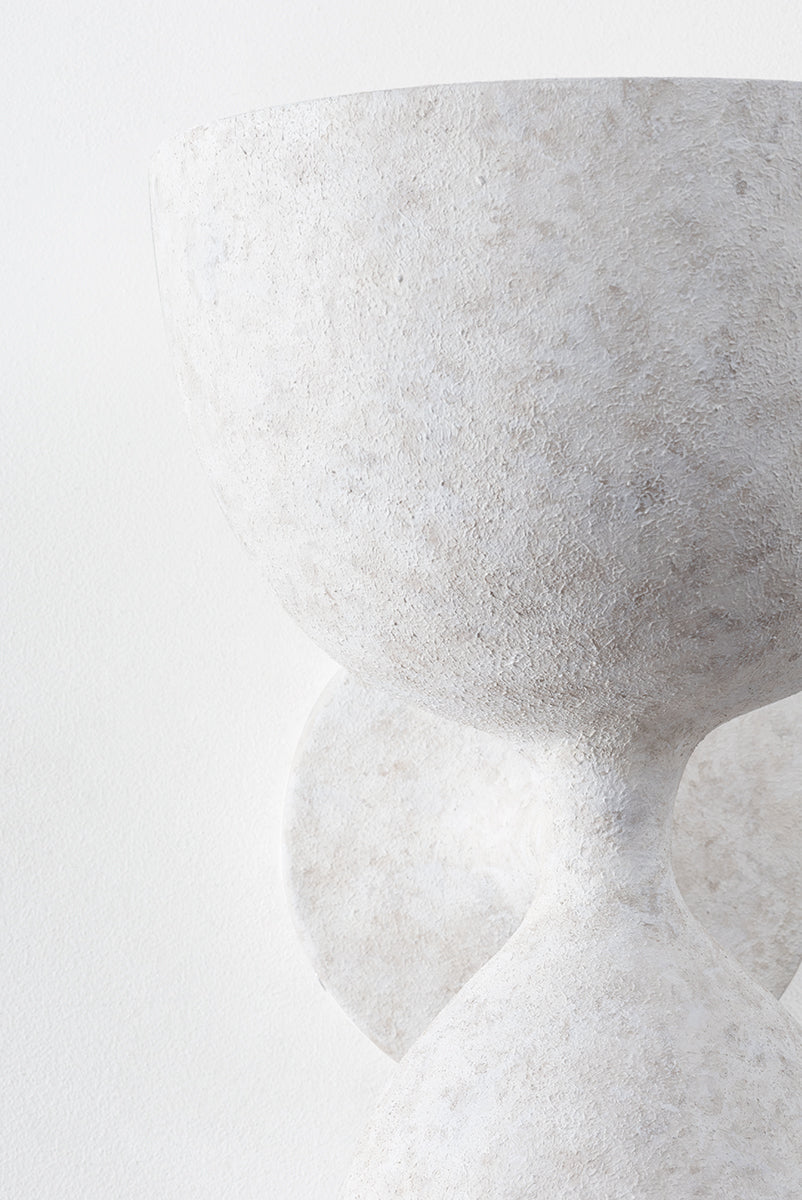 Waucoba Wall Light – Weathered White Finish